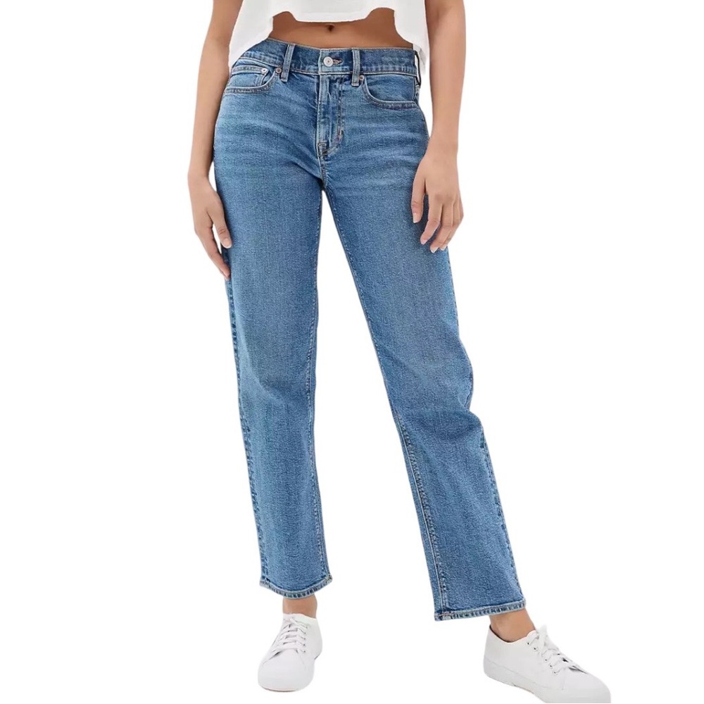 American Eagle AE Stretch '90s Straight Jean size 8 Long